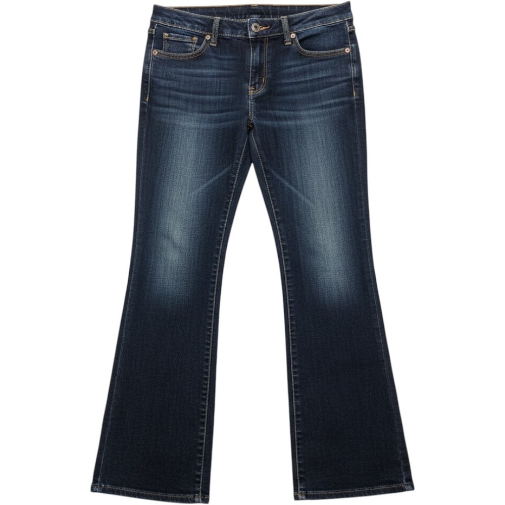 Sonoma Goods for Life Slim Bootcut Jeans Indigo Blue Denim Womens 14